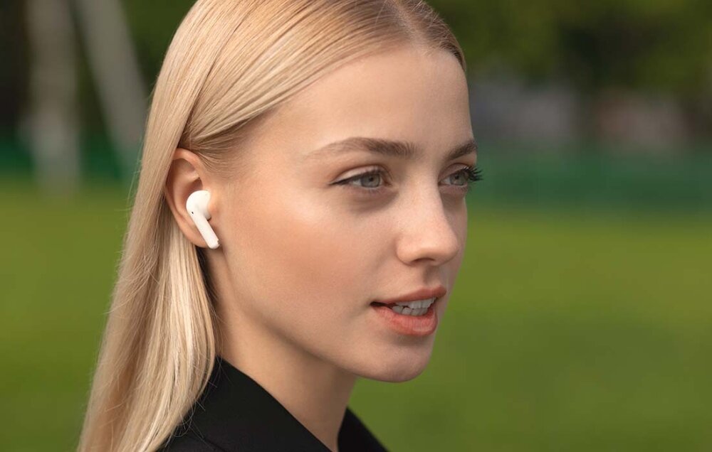 Słuchawki dokanałowe EDIFIER TWS X2 czas pracy odporność brzmienie klasa przetworniki redukcja szumów bluetooth gry panele dotykowe lekka wygoda