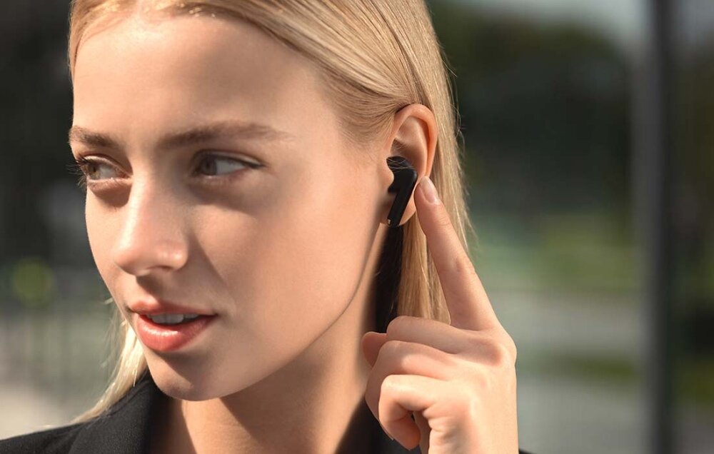 Słuchawki dokanałowe EDIFIER TWS X2 czas pracy odporność brzmienie klasa przetworniki redukcja szumów bluetooth gry panele dotykowe lekka wygoda 