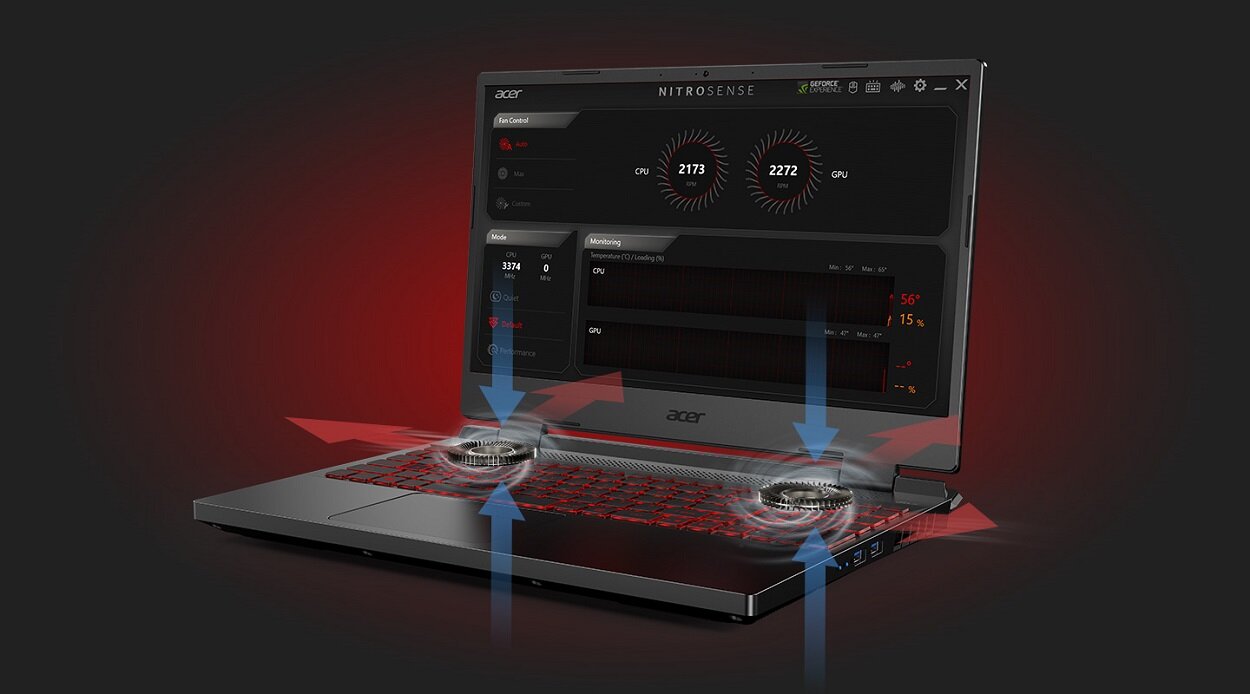 Laptop ACER Nitro 5 AN515-46 - NitroSense