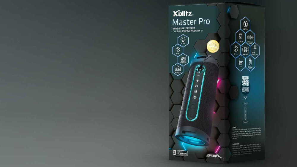 Głośnik mobilny XBLITZ Master Pro  - parowanie