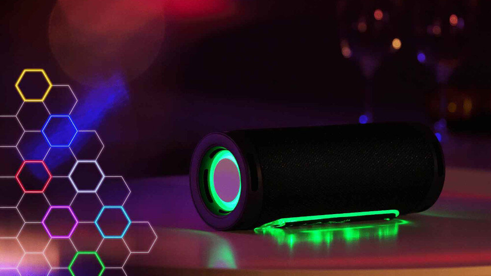 Głośnik mobilny XBLITZ Master Pro  - podświetlenie