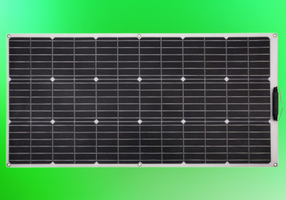 Panel solarny TECHNAXX Flexibles 100W TX-208 wygoda połączenie złącza energia ekologia wyposażenie