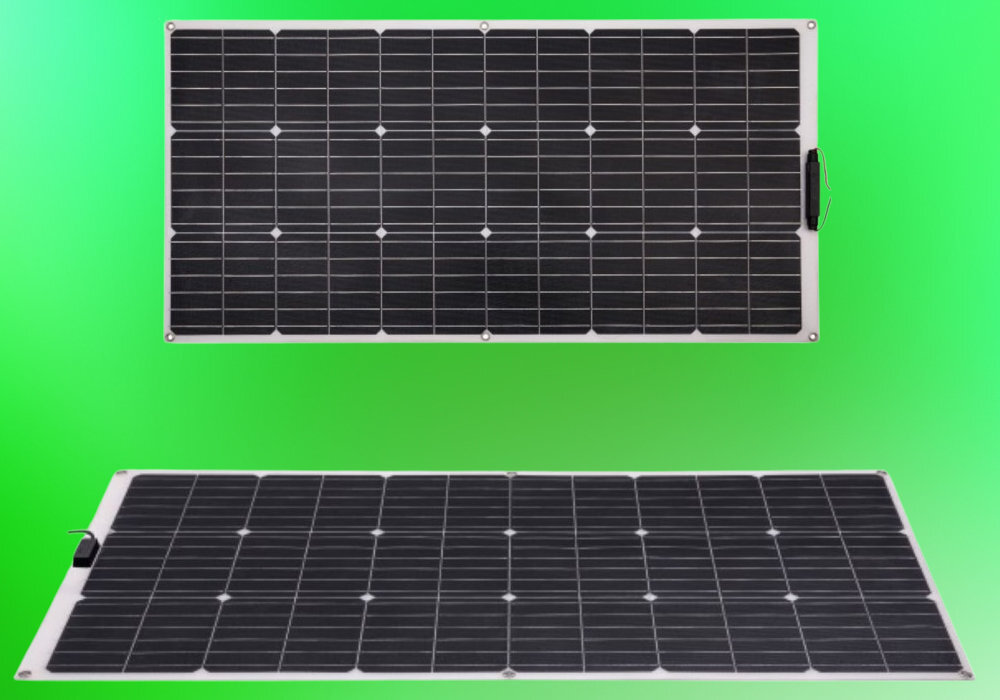 Panel solarny TECHNAXX Flexibles 100W TX-208 wygoda połączenie złącza energia ekologia wyposażenie
