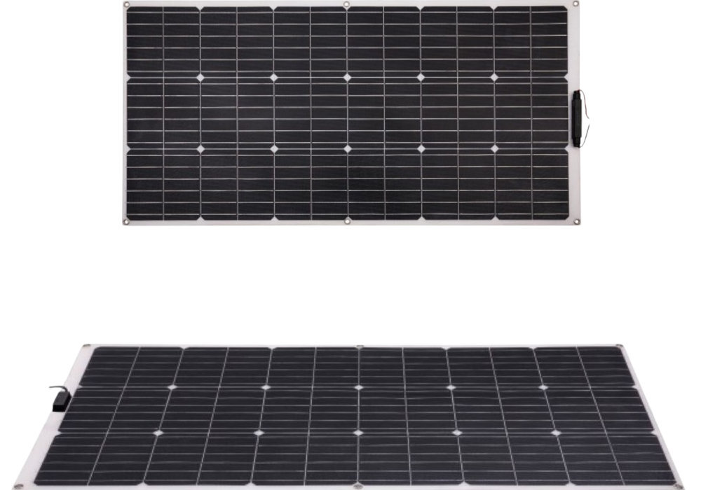 Panel solarny TECHNAXX Flexibles 100W TX-208 wygoda połączenie złącza energia ekologia wyposażenie