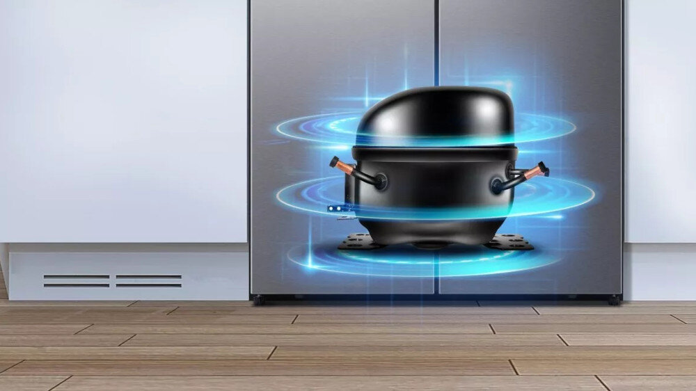 Lodówka HISENSE RF632N4AFE Nofrost Inox