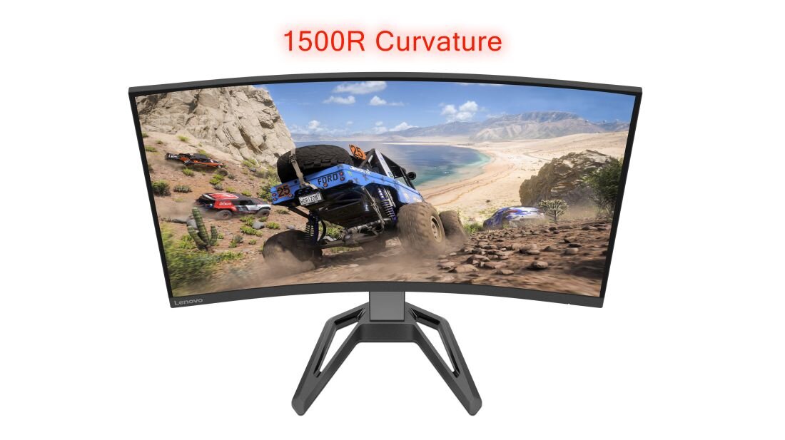 Monitor LENOVO G32qc-30 - QHD 2560 x 1440 px Panel VA 99% sRGB