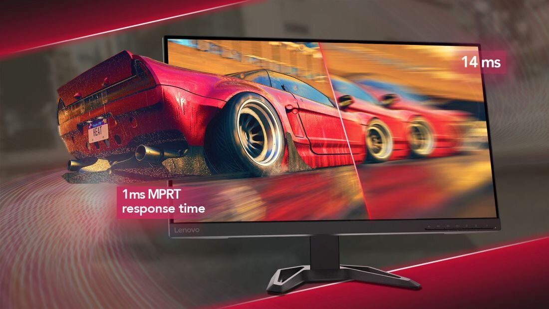 Monitor LENOVO G27qc-30 - Czas reakcji MPRT 1 ms AMD FreeSync Premium