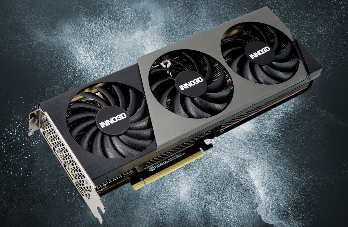 Karta graficzna INNO3D GeForce RTX 4070 Ti X3 12GB DLSS 3 interfejs montaż