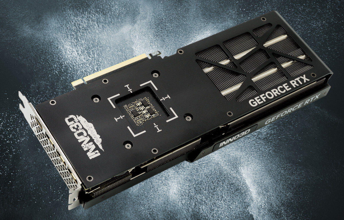 Karta graficzna INNO3D GeForce RTX 4070 Ti X3 12GB DLSS 3 wytrzymałość wykoanie komponenty