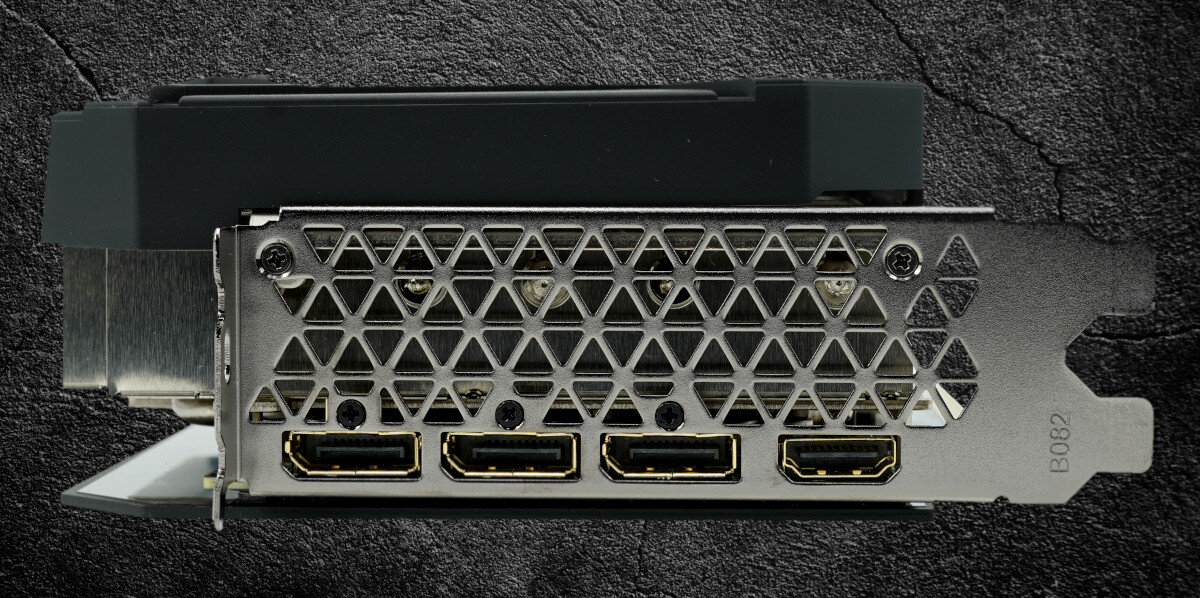 Karta graficzna INNO3D GeForce RTX 4070 Ti iChill X3 12GB DLSS 3 złącza porty podłączenie