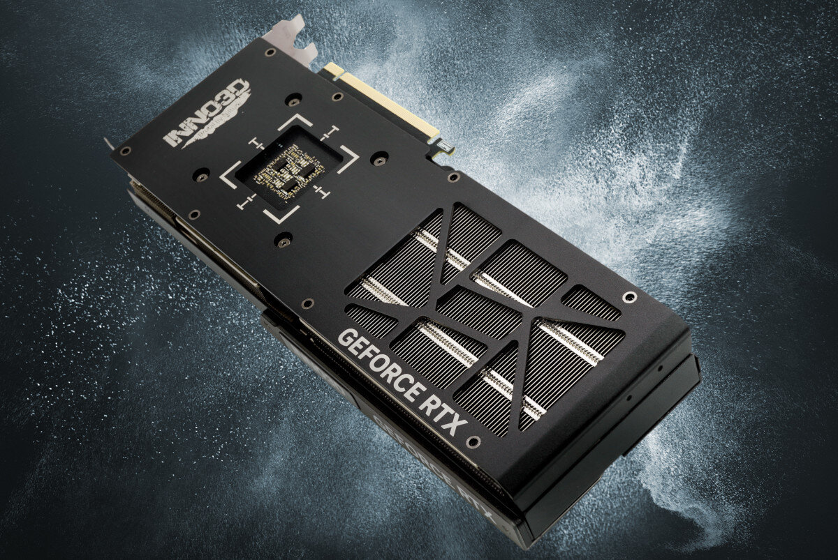Karta graficzna INNO3D GeForce RTX 4070 Ti X3 OC 12GB DLSS 3 wytrzymałość wykoanie komponenty