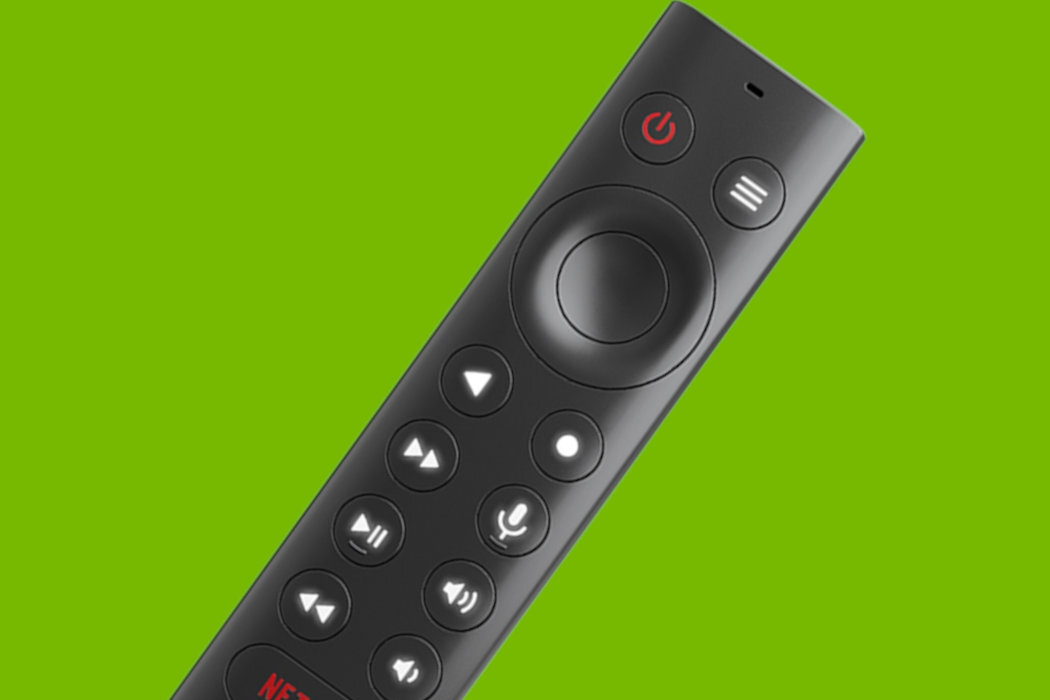 Pilot NVIDIA Shield TV Remote sterowanie podświetlenie podczerwień sterowanie menu mikrofon ruch zaawansowany