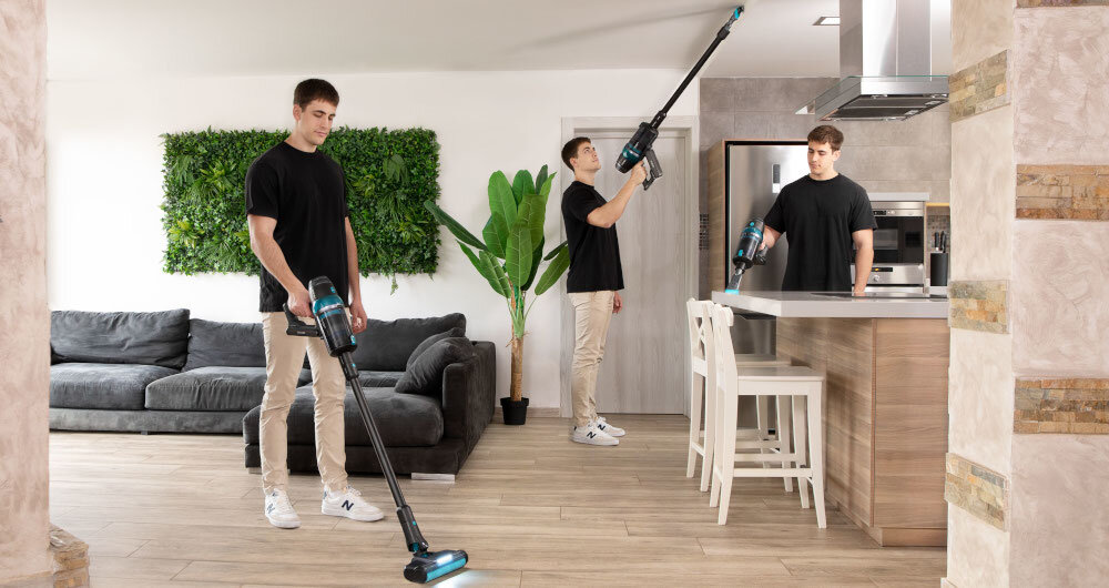 Odkurzacz CECOTEC Conga Rockstar 2500 X-treme rozne powierzchnie dzialanie