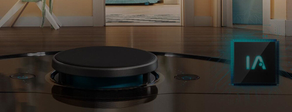 Robot sprzątający CECOTEC Conga 9090 IA stylizacja brody i ciała 