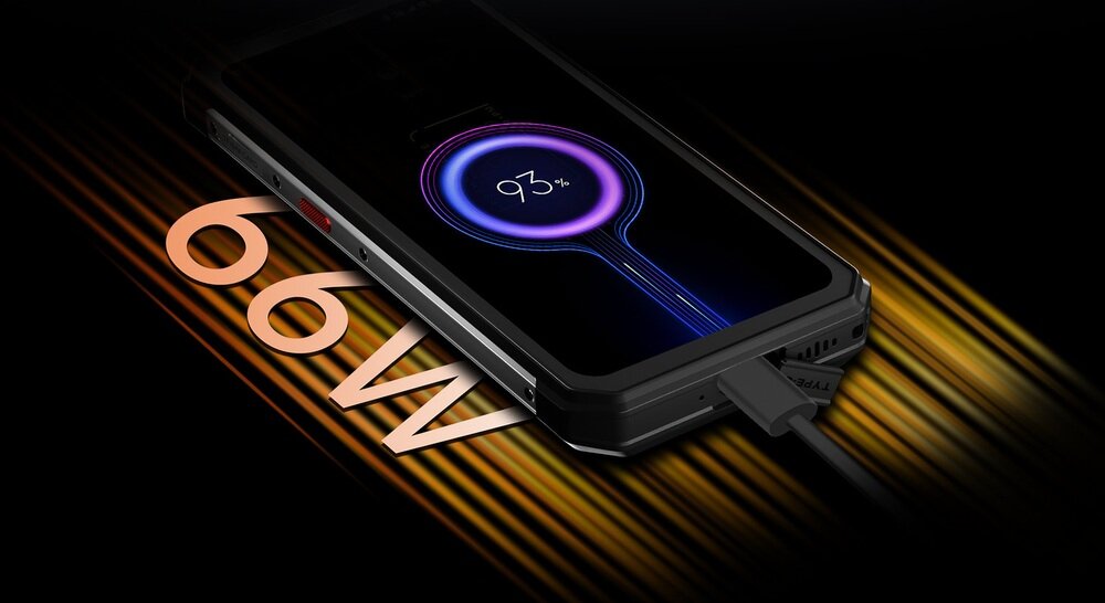 Smartfon OUKITEL WP21 ładowanie