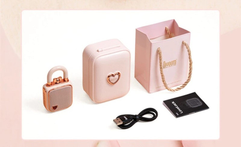 Głośnik mobilny DIVOOM Lovelock - zestaw