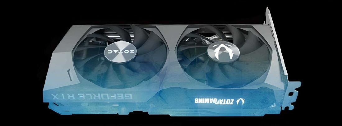 Karta graficzna ZOTAC GeForce RTX 3060 Ti Twin Edge 8GB - chłodzenie