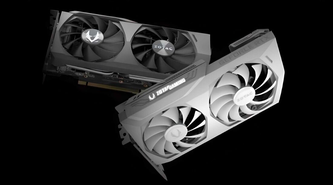 Karta graficzna ZOTAC GeForce RTX 3060 Ti Twin Edge White Edition 8GB - Karta graficzna