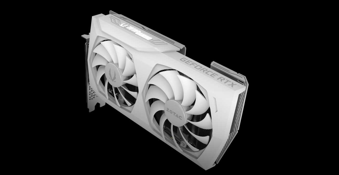 Karta graficzna ZOTAC GeForce RTX 3060 Ti Twin Edge White Edition 8GB - PCI-Express