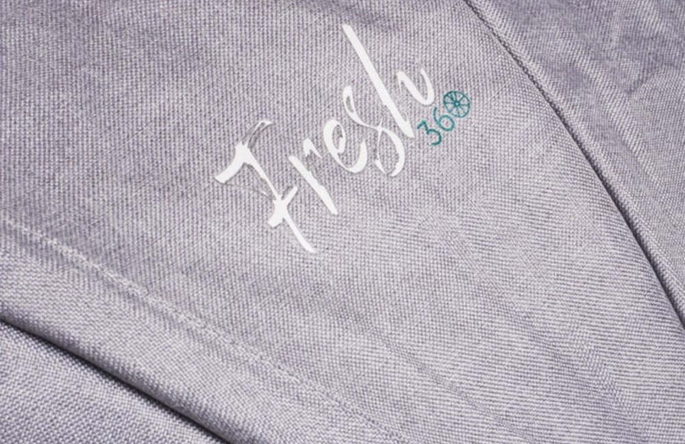 Trojkolowiec SUN BABY Fresh 360 Szary daszek przeciwsloneczny