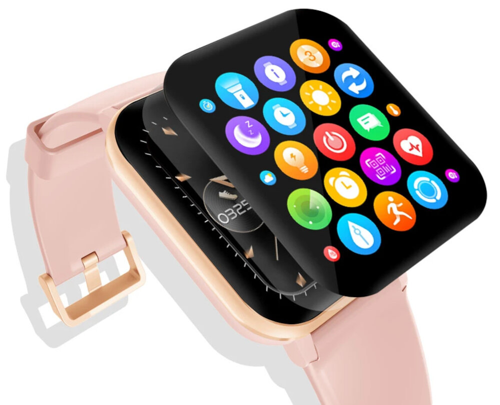 SMARTWATCH BLACKVIEW R3 MAX ekran bateria czujniki zdrowie sport pasek ładowanie pojemność rozdzielczość łączność sterowanie krew puls rozmowy smartfon aplikacja