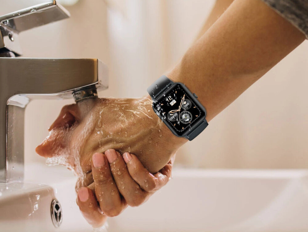 SMARTWATCH BLACKVIEW R3 MAX ekran bateria czujniki zdrowie sport pasek ładowanie pojemność rozdzielczość łączność sterowanie krew puls rozmowy smartfon aplikacja