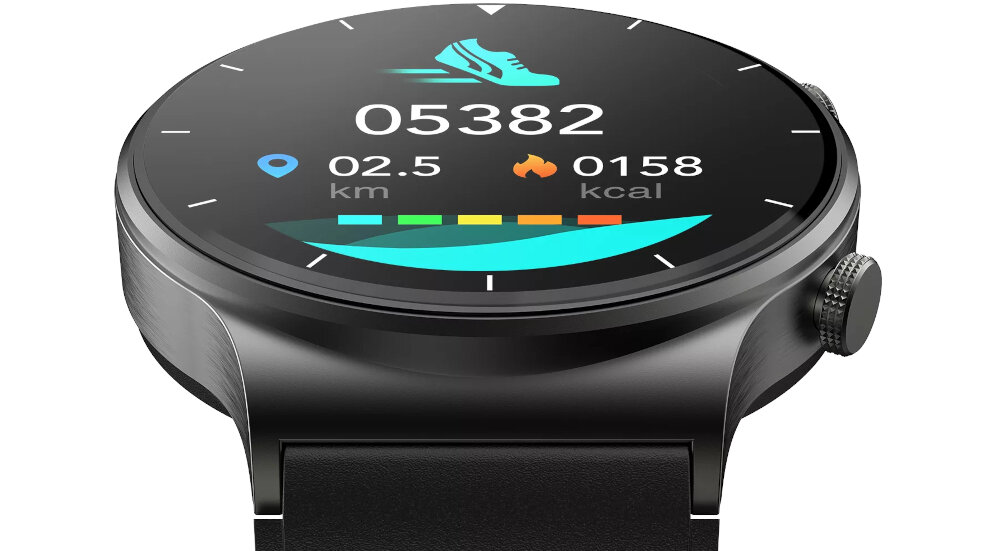 BLACKVIEW R7 Pro Czarny Smartwatch niskie ceny i opinie w Media Expert