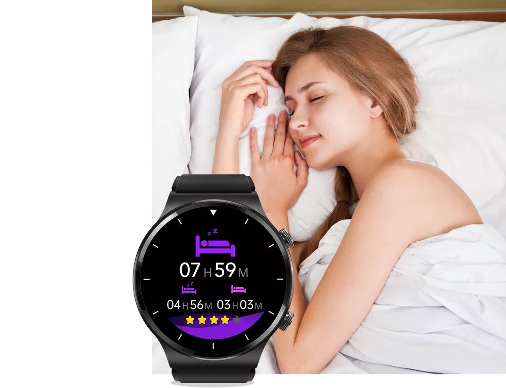 BLACKVIEW R7 Pro Czarny Smartwatch niskie ceny i opinie w Media Expert