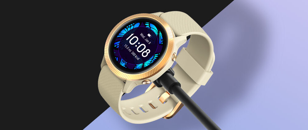 Smartwatch BLACKVIEW R8 ekran bateria czujniki zdrowie sport pasek ładowanie pojemność rozdzielczość łączność sterowanie krew puls rozmowy smartfon aplikacja