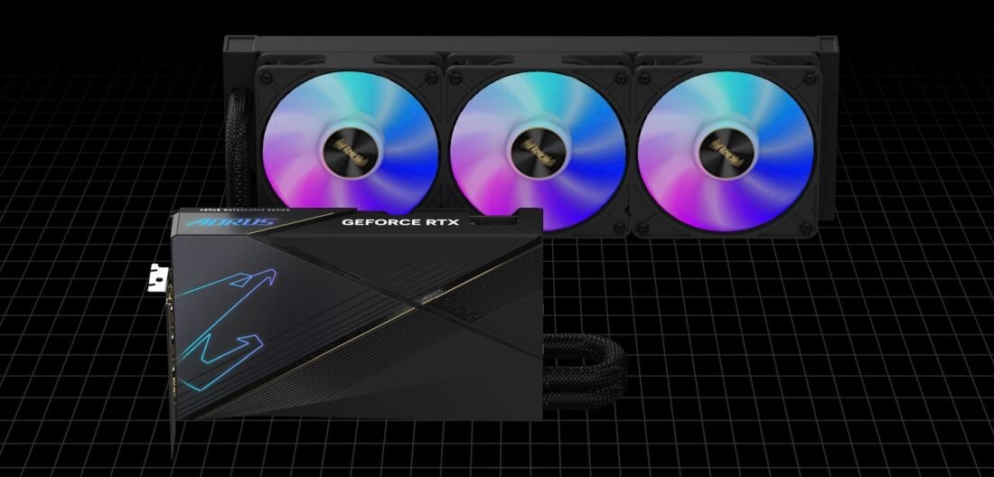 Karta graficzna GIGABYTE GeForce RTX 4080 Aorus Xtreme Waterforce 16GB DLSS 3 - RGB Fusion