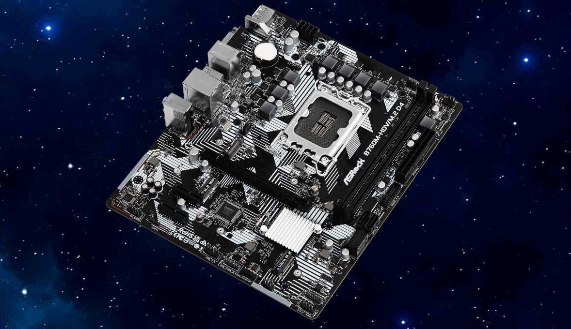 Płyta główna ASROCK B760M-HDV M.2 D4 - Płyta główna