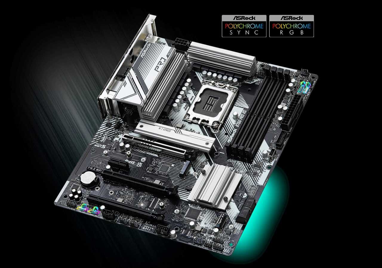 Płyta główna ASROCK B760 Pro RS - RGB 