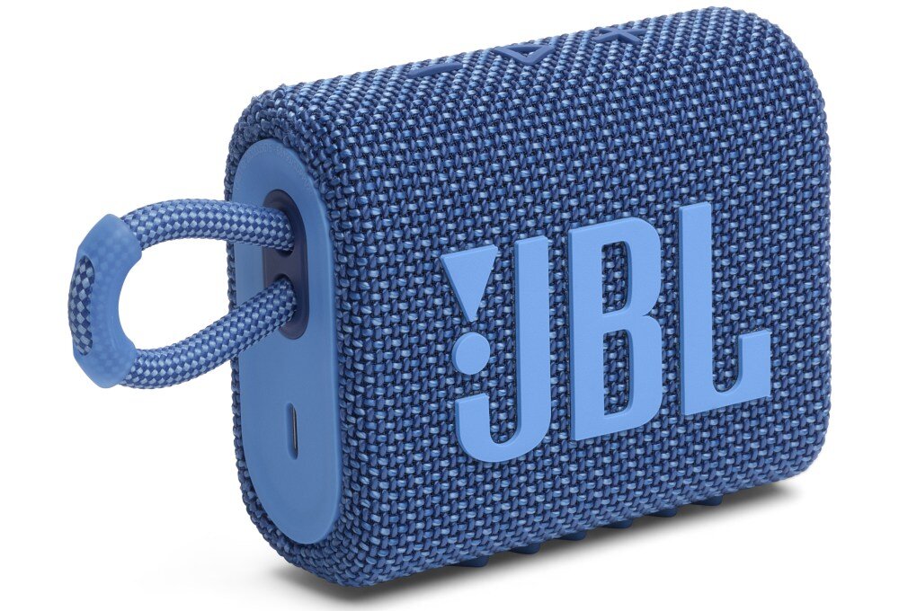 Głośnik mobilny JBL GO 3 Eco jakość dźwięk wykonanie transmisja bluetooth wodoszczelna pyłoszczelna obudowa akumulator