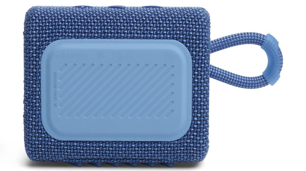 Głośnik mobilny JBL GO 3 Eco jakość dźwięk wykonanie transmisja bluetooth wodoszczelna pyłoszczelna obudowa akumulator