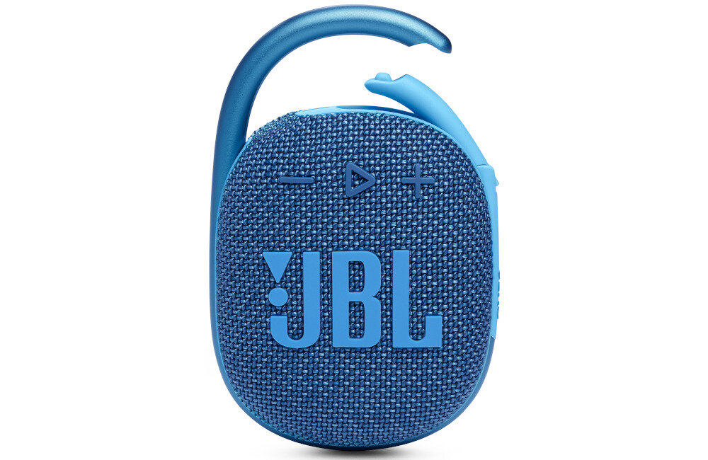 Głośnik mobilny JBL Clip 4 Eco  jakość dźwięk wykonanie transmisja bluetooth wodoszczelna pyłoszczelna obudowa akumulator
