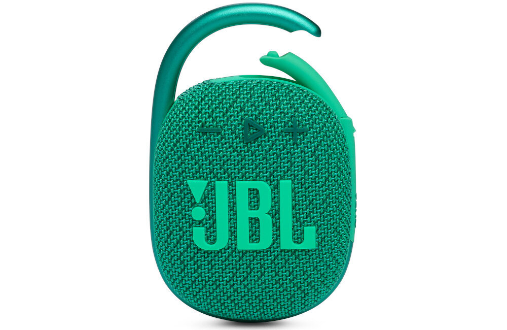 Głośnik mobilny JBL Clip 4 Eco  jakość dźwięk wykonanie transmisja bluetooth wodoszczelna pyłoszczelna obudowa akumulator