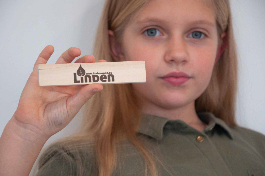 Klocki drewniane LINDENWOOD Linden Wspólna zabawa jakość trwałość Edukacja rozwój umiejętności Bezpieczne dla dzieci Bezpieczne dla środowiska