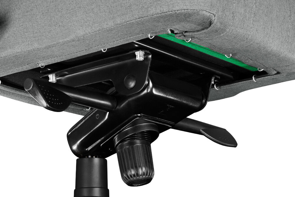 Fotel YUMISU 2049 Komfort wygoda regulacja podłokietniki poduszki sesje wielogodzinne kółka obciążenie mechanizm