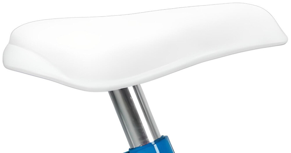 Rowerek biegowy TOIMSA Smerfy TOI195 Niebiesko-czerwony regulacja siodełka w zakresie 33-40 cm zminimalizowane ryzyko wyst'
					 otarć ergoomiczna forma miękkie wykończenie siedziska