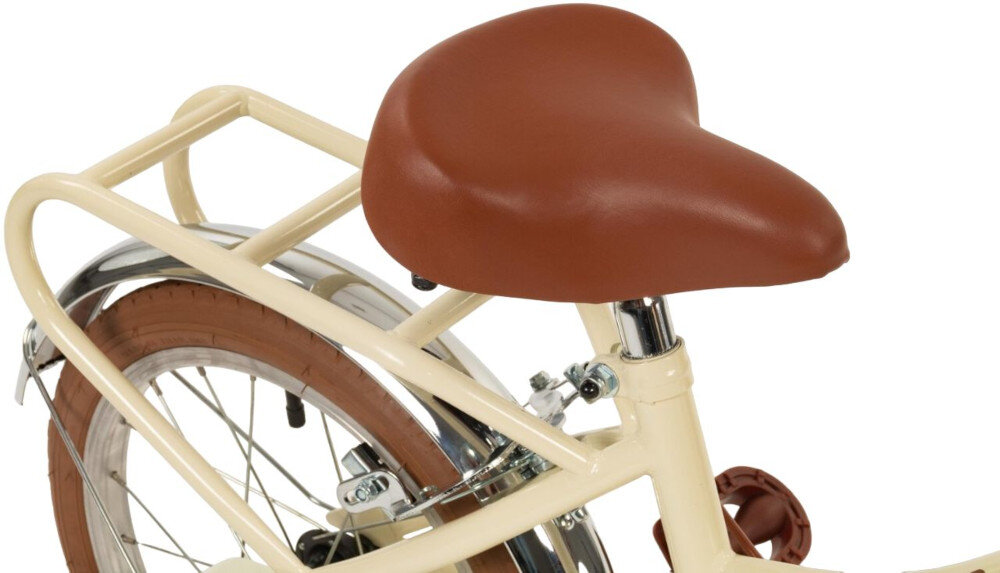 Rower dziecięcy TOIMSA Vintage 20113 20 cali dla dziewczynki Beżowy bezpieczna i satysfakcjonująca aktywność wygodne siodełko