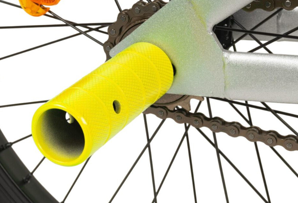 Rower młodzieżowy TOIMSA 545 20 cali dla chłopca Żółty pegi wytrzymałe na prawą i lewę stronę