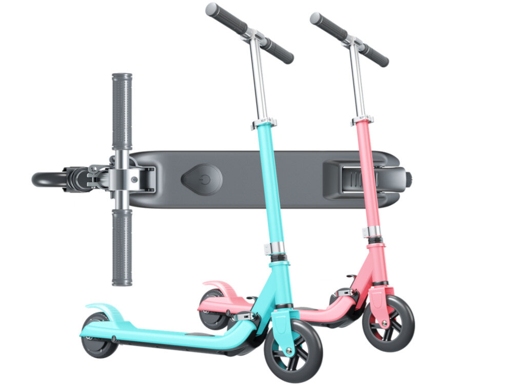 Hulajnoga elektryczna MOTUS Scooty Kid Zielony solidna konstrukcja ramy z aluminium wysokiej jakosci tworzyw sztucznych niska waga 4,7 kg
