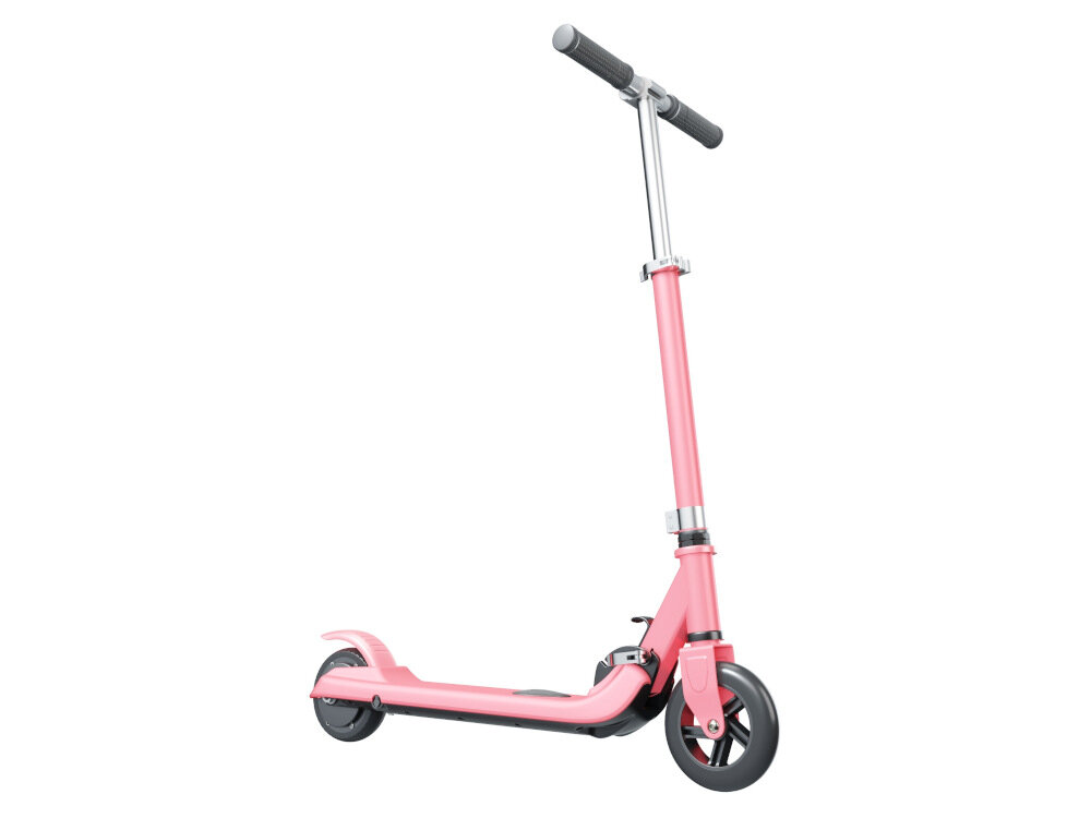 Hulajnoga elektryczna MOTUS Scooty Kid Różowy kola 5-calowe tlumia drgania swietna przyczepnosc do podloza