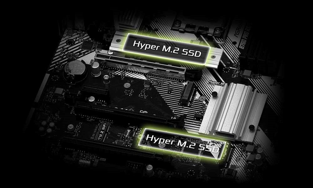 Płyta główna ASROCK B760 Pro RS D4 - Dyski PCI Express 4.0 M.2 SSD