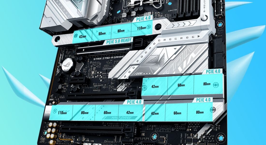 Płyta główna ASUS ROG Strix Z790-A Gaming Wi-Fi DDR5 - PCIe 5.0