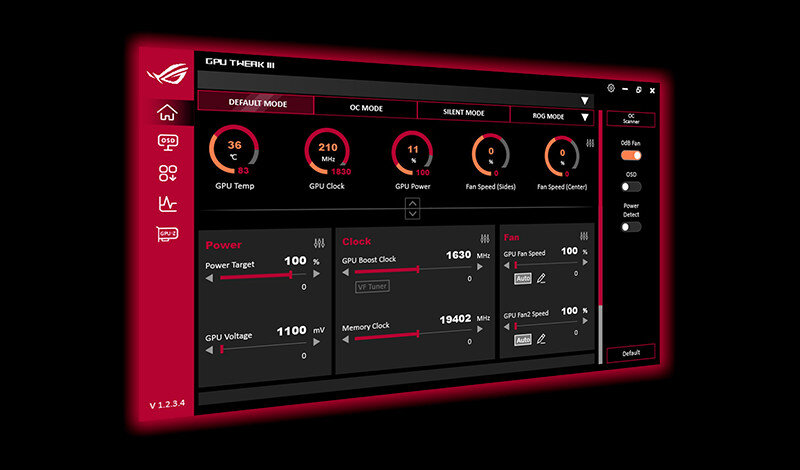 Karta graficzna ASUS GeForce RTX 3060 Ti Dual LHR 8GB - GPU Tweak III 