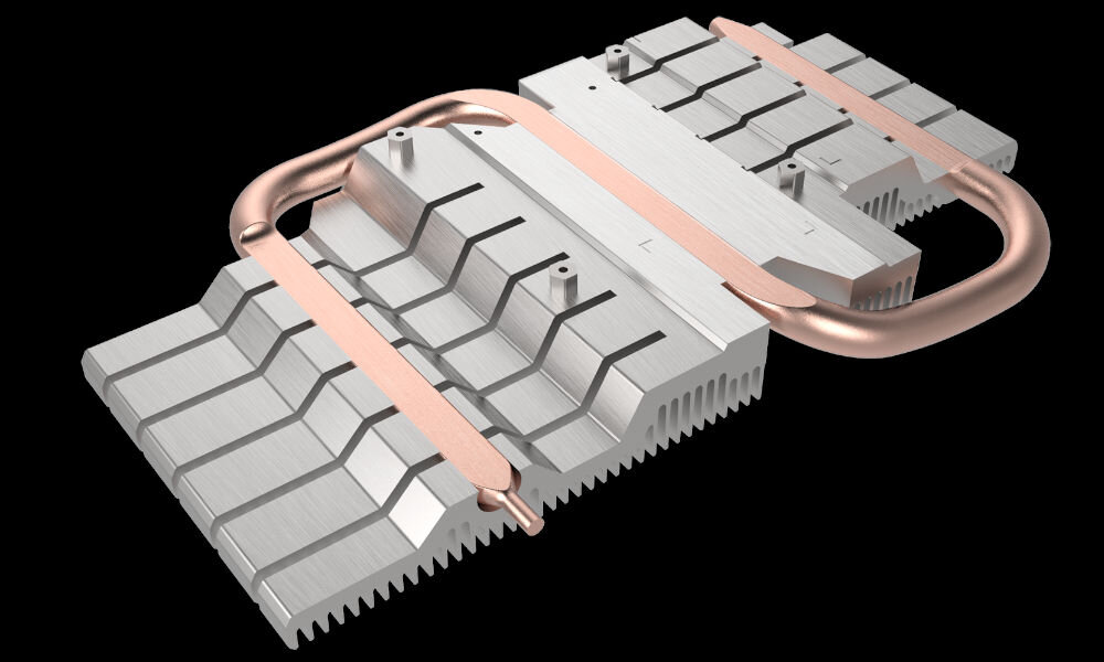 ASUS TUF Gaming GeForce GTX 1650 V2 OC Edition 4GB radiator