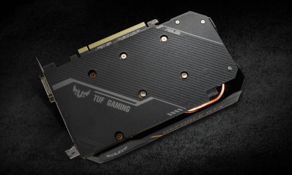 ASUS TUF Gaming GeForce GTX 1650 V2 OC Edition 4GB tyl