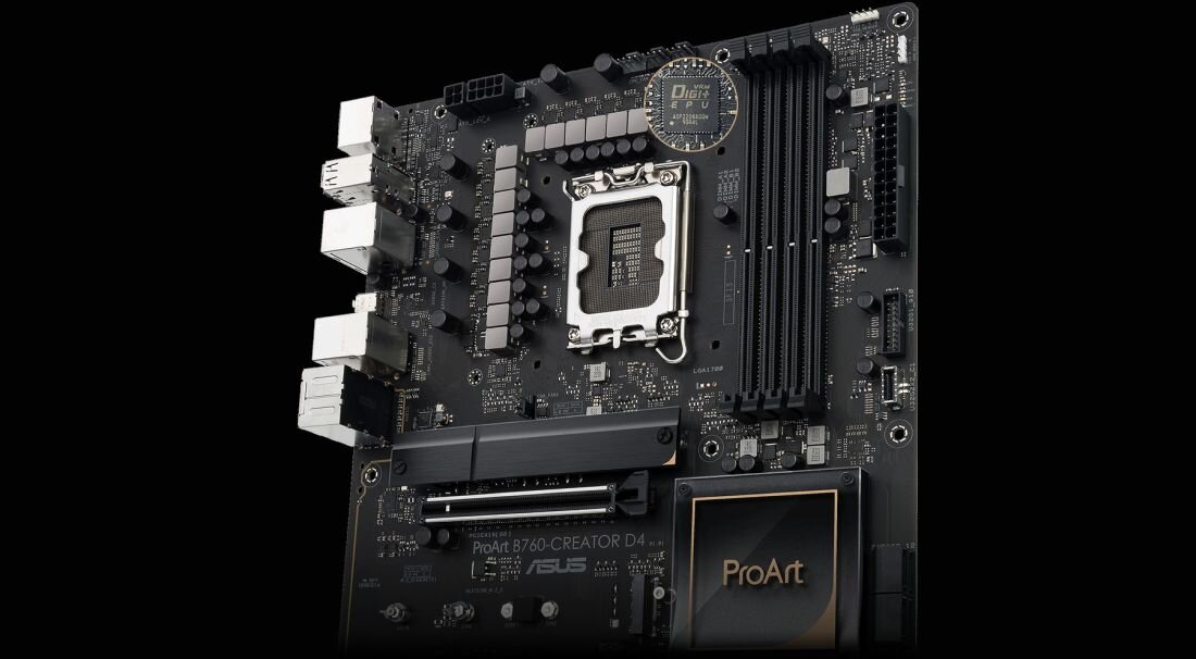 Płyta główna ASUS ProArt B760-Creator DDR4 - Digi+ Power Control