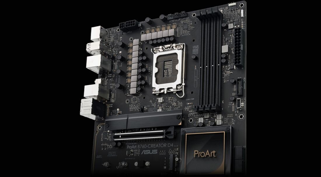 Płyta główna ASUS ProArt B760-Creator DDR4 - Zasilanie 12 (50 A) + 1 (50 A)